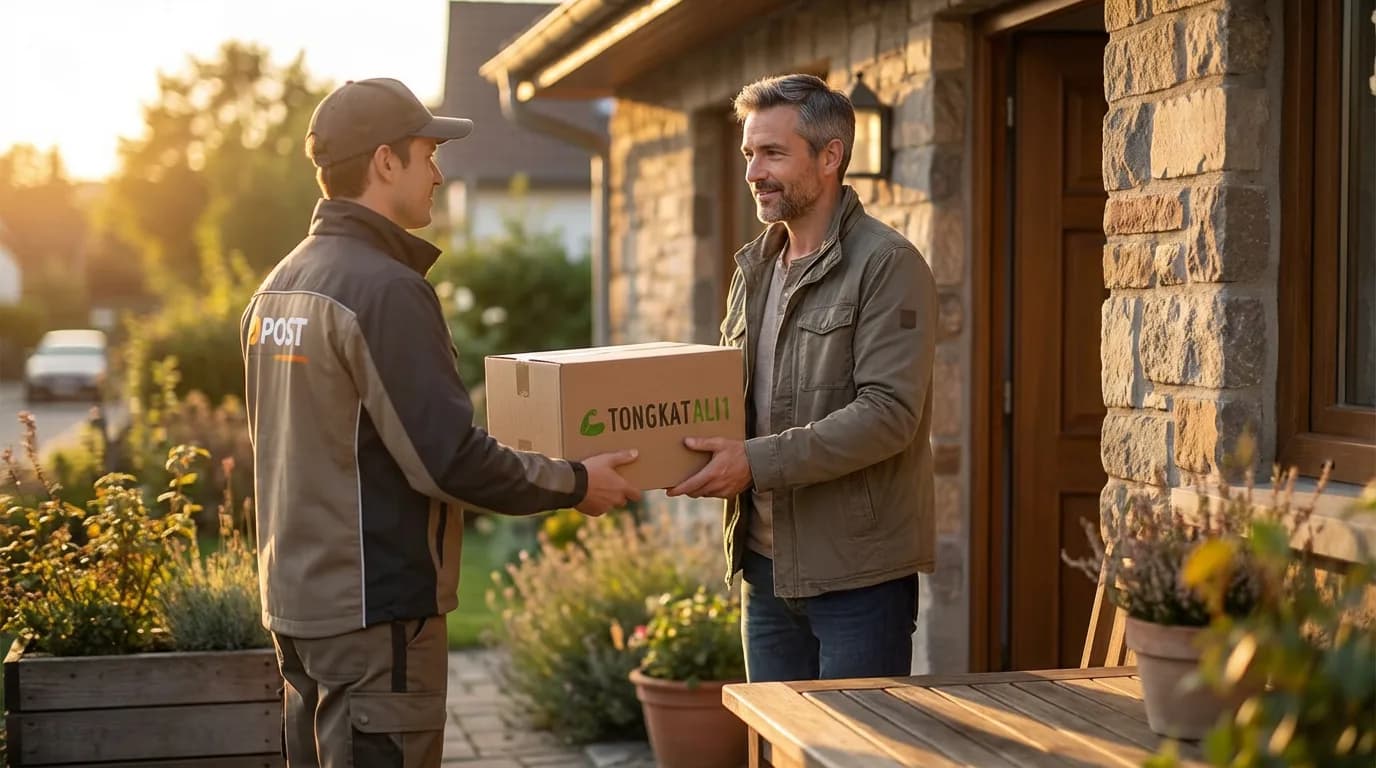 Verzending van Tongkat Ali vanuit Duitsland